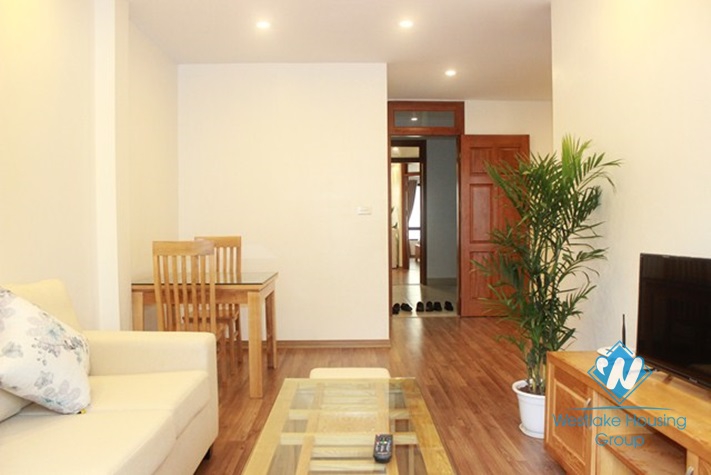 Small and cozy apartment  with outdoor balcony for rent in Cau Giay, Hanoi
